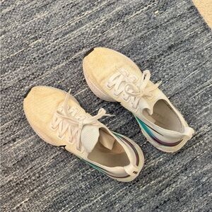 Nike React Flyknit athletic shoes. Size 7.5